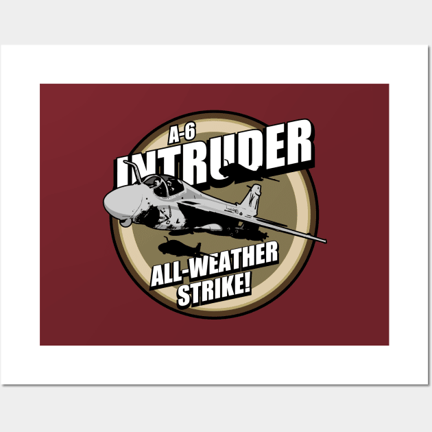 Vintage A-6 Intruder Wall Art by TCP